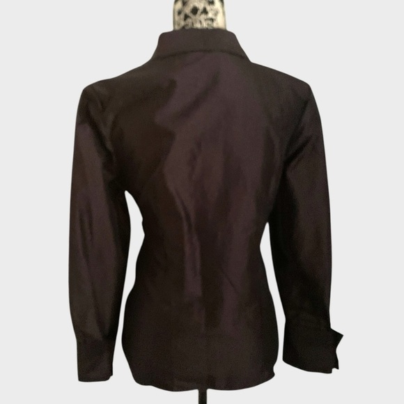 Vintage Jessica Taffeta Formal Blouse - Picture 4 of 7